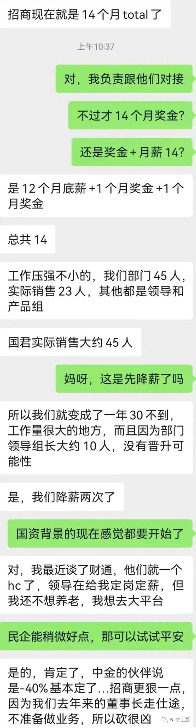 大风暴！金融行业即将迎来大幅降薪(图1)